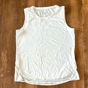 Athleta brand. White Sleeveless Tank Top. Size M